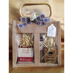 Gift Set - Jute Bag - Rose & Patchouli